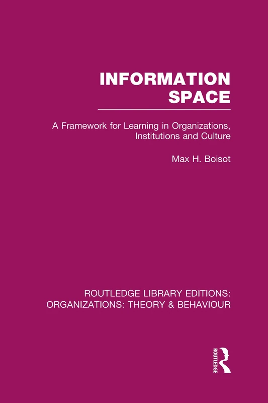 Routledge Information Space (RLE: Organizations) Book - Image 1