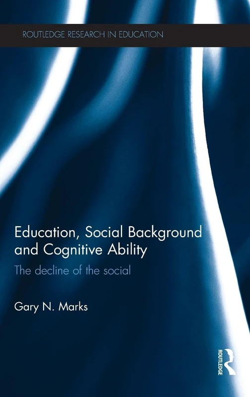 Routledge Education, Social Background and Cognitive Ability - Image 1