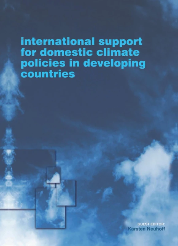 International Support for Domestic Climate Policies in Developing Countries