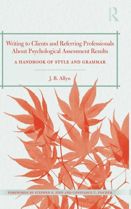 Routledge Writing to Clients and Referring Professionals Guide