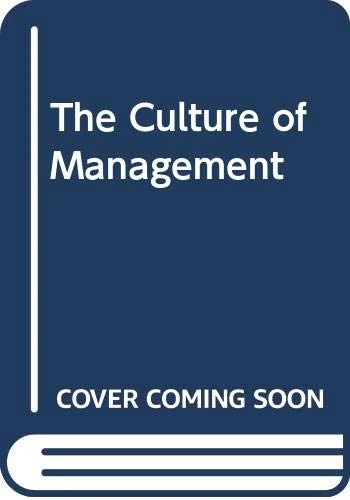 The Culture of Management: 1