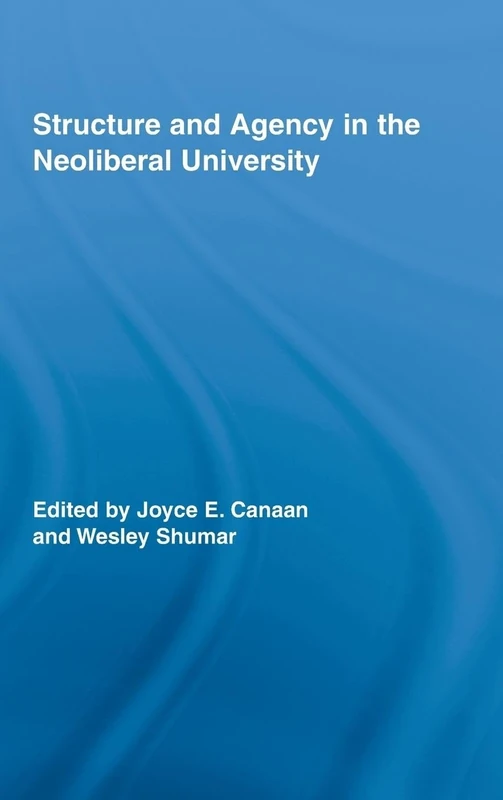 Structure and Agency in the Neoliberal University: 15 (Routledge Research in Education)