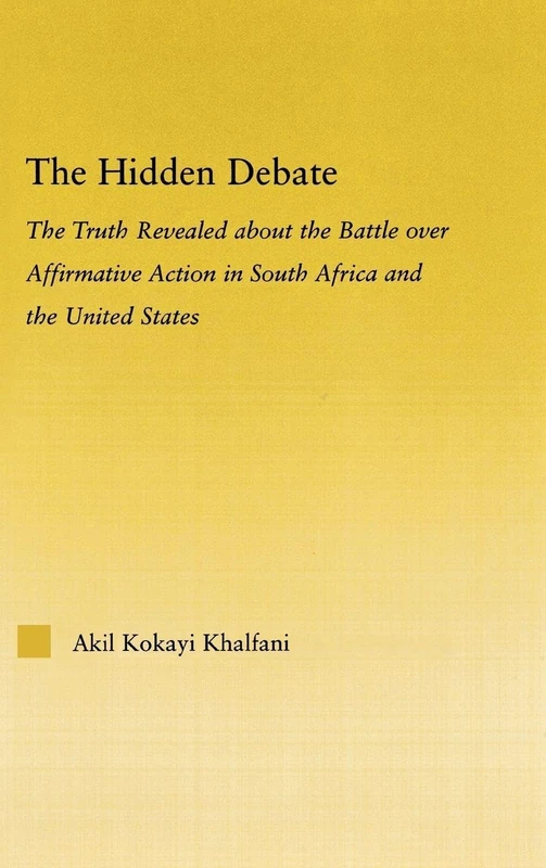 Routledge - The Hidden Debate: Affirmative Action Analysis
