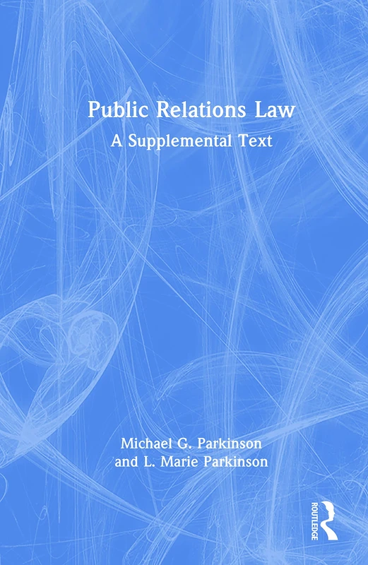 Routledge Public Relations Law - Lea's Communication Series - Image 1