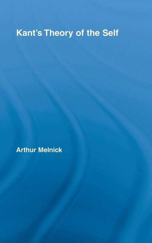 Routledge Kant's Theory of the Self - Philosophy Book