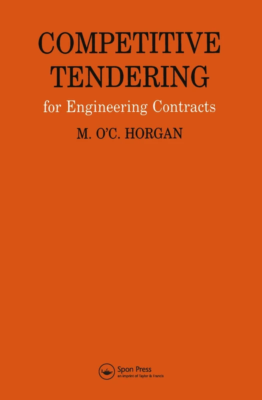 Competitive Tendering for Engineering Contracts