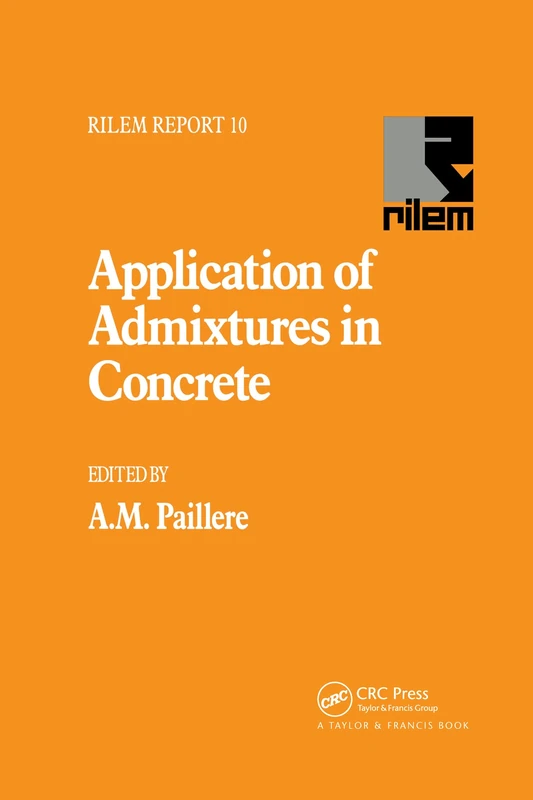Application of Admixtures in Concrete