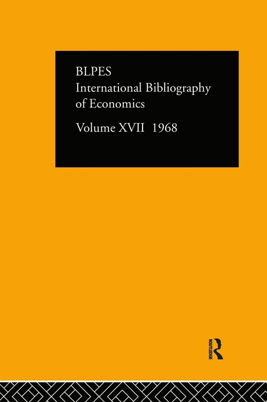 IBSS: Economics: 1968 Volume 17