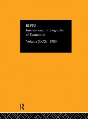 IBSS: Economics: 1983 Volume 32: 1983 International Bibliography of Economics