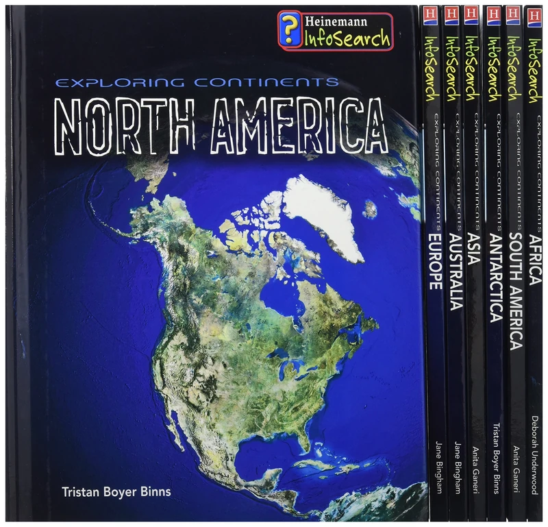 Exploring Continents: Pack A (Infosearch: Exploring Continents)