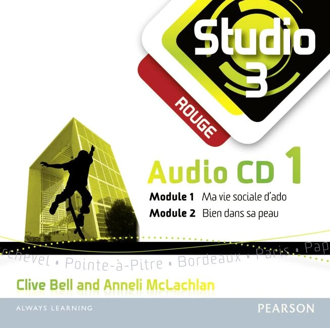 Studio 3 rouge Audio CD A (11-14 French)