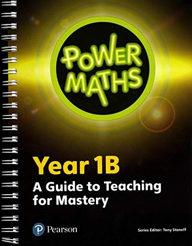 Pearson Power Maths Year 1 Teacher Guide 1B - Print Edition