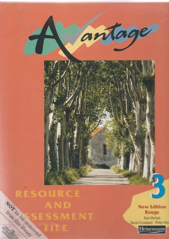 Avantage 3 Rouge Resource and Assessment File (Avantage for Key Stage 3)