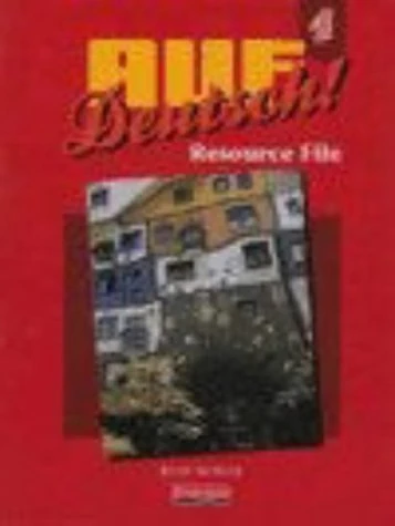 Auf Deutsch! 4 Rot (Higher) Resource File (Auf Deutsch for Key Stage 4)