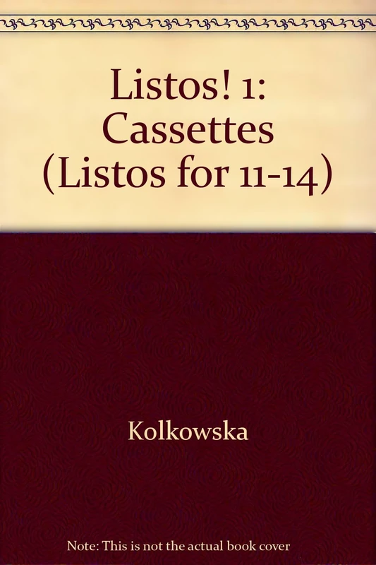 Listos! 1 Cassette Pack (Listos for 11-14)