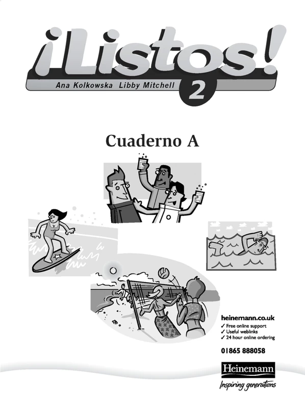 Listos! 2 Verde Workbook (Pack of 8) (Listos for 11-14)