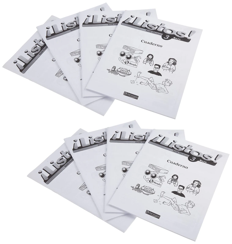 Listos! 3 Rojo Workbook (Pack of 8) (Listos for 14-16)