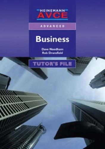 AVCE Business Advanced Tutors Resource Pack - Image 1