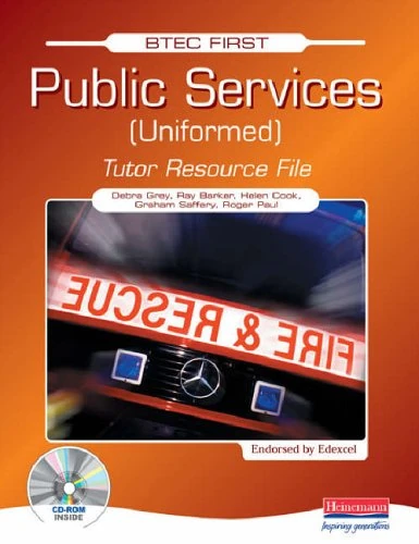 BTEC First in Public Services Tutor's Resource File with CD-ROM (BTEC First Public Services (Uniformed)) - Image 1