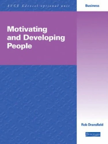 Motivating & Developing People Business AVCE Optional Units for Edexcel