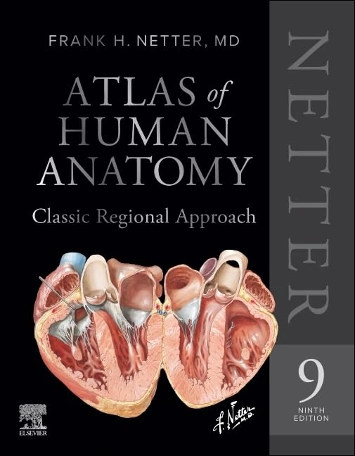 Netter Atlas of Human Anatomy: Classic Regional Approach (hardcover): Professional Edition with NetterReference (Netter Basic Science)