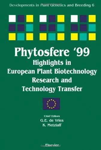 Elsevier Phytosfere'99 - Plant Biotechnology Research Vol 6
