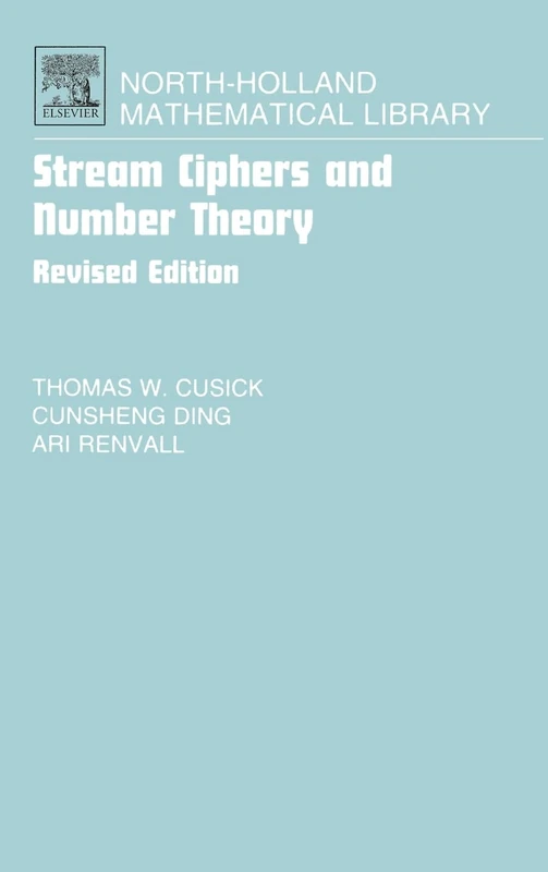 Stream Ciphers and Number Theory (Volume 66) (North-Holland Mathematical Library, Volume 66) - Image 1