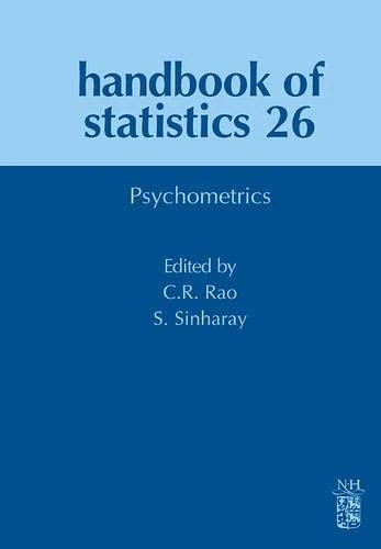 Psychometrics (Volume 26) (Handbook of Statistics, Volume 26)