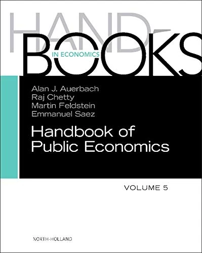 Handbook of Public Economics, Vol. 5: Volume 5 - Image 1