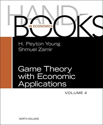 Handbook of Game Theory with Economic Applications: 4: Volume 4