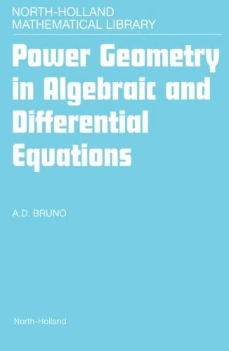 Power Geometry in Algebraic and Differential Equations - Image 1