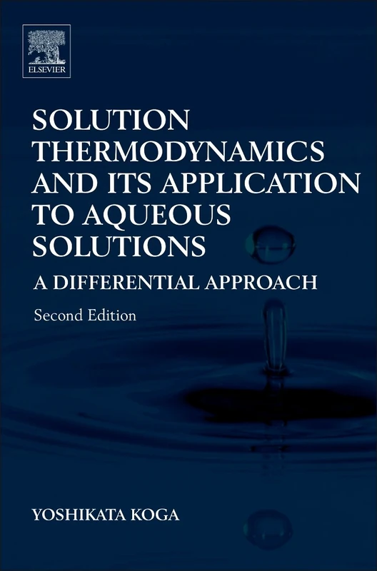 Elsevier Solution Thermodynamics - Aqueous Solutions Book