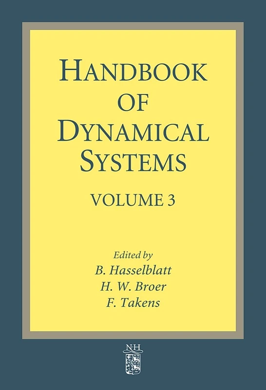 Handbook of Dynamical Systems: Volume 3
