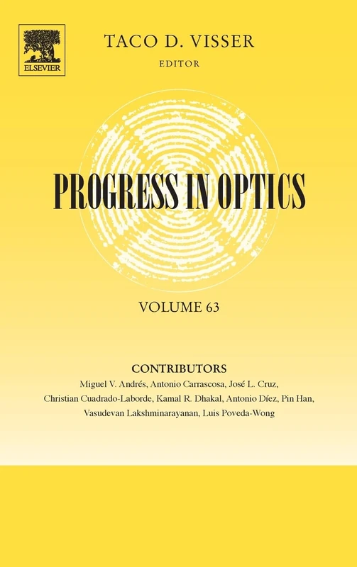 Elsevier Progress in Optics (Volume 63) - Science Reference