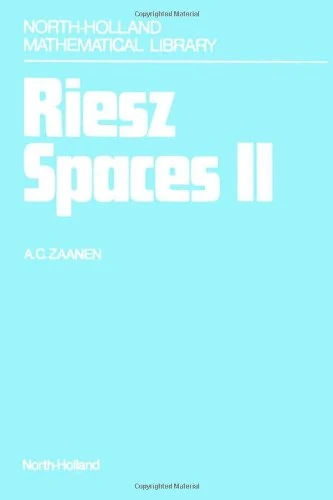 Riesz Spaces II (Volume 30) (North-Holland Mathematical Library, Volume 30) - Image 1