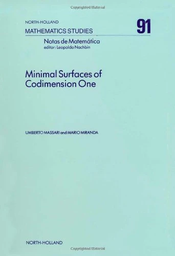 Minimal Surfaces of Codimension One (Volume 91) (North-Holland Mathematics Studies, Volume 91)