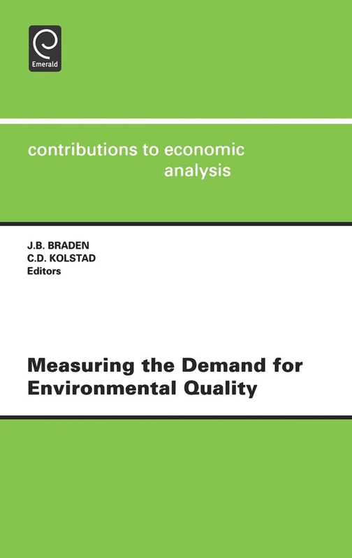 North Holland Measuring Demand for Environmental Quality 198