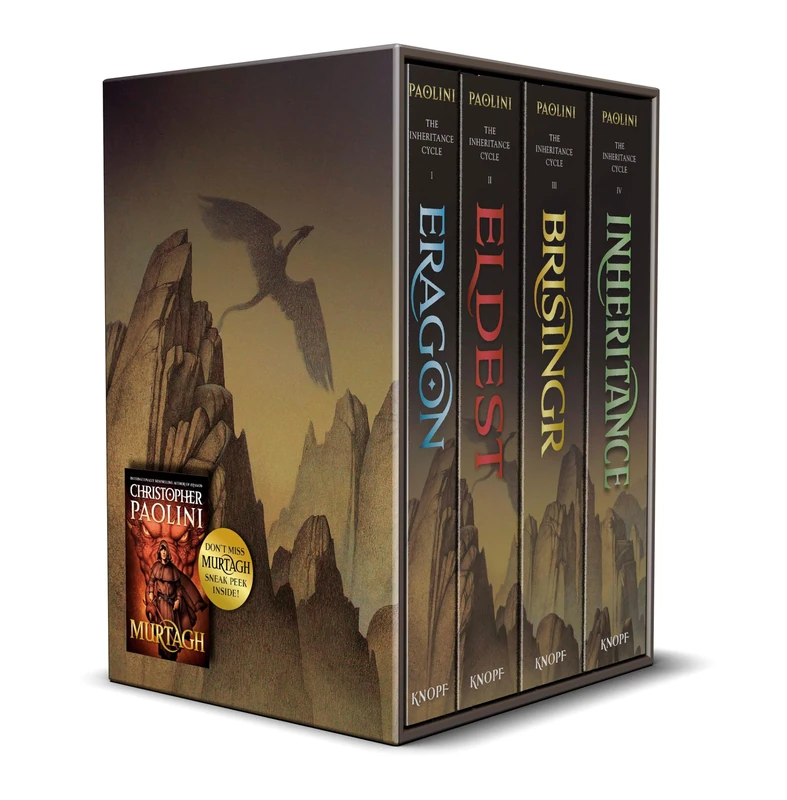 The Inheritance Cycle Series 4 Book Set Collection Eragon, Eldest, Brisngr