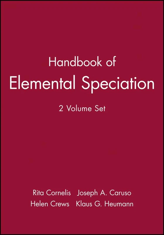 Handbook of Elemental Speciation, 2 Volume Set - Image 1