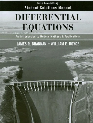 Differential Equations: An Introduction to Modern Methods and Applications Student Solutions Manual