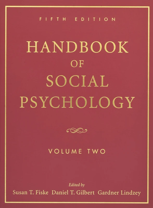 Handbook of Social Psychology, Volume 2