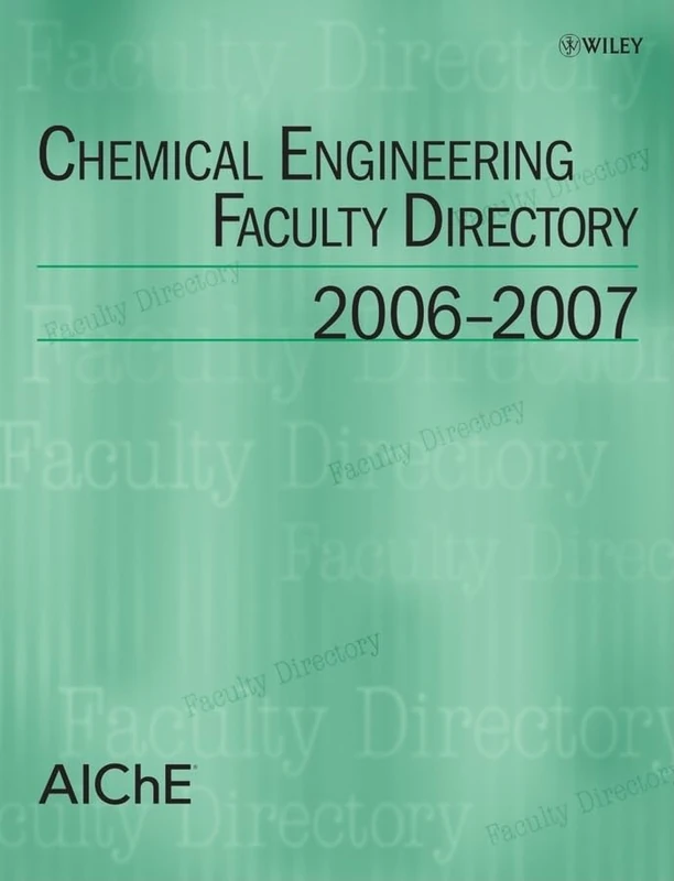 Chemical Engineering Faculty Directory: 2006-2007: 55 - Image 1