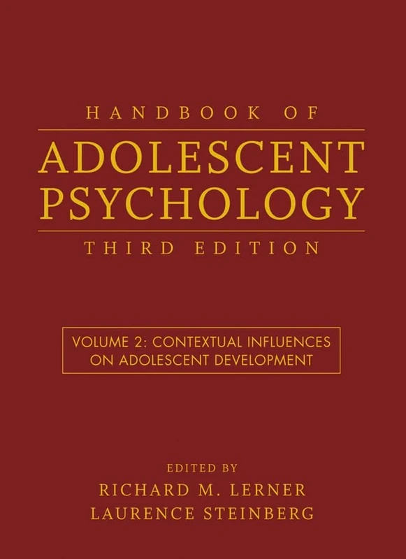 Handbook of Adolescent Psychology, Volume 2: Contextual Influences on Adolescent Development - Image 1