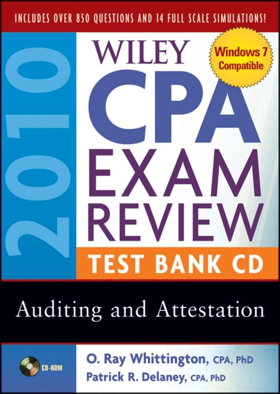 Wiley CPA Exam Review 2010 Test Bank – Auditing and Attestation