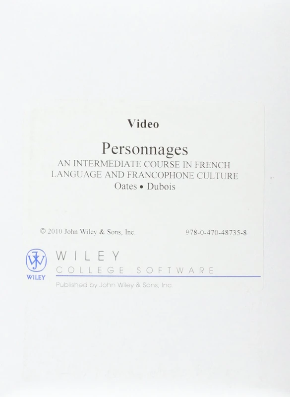 Personnages: An Intermediate Course in French Language and Francophone Culture (Cengage Acquisition)