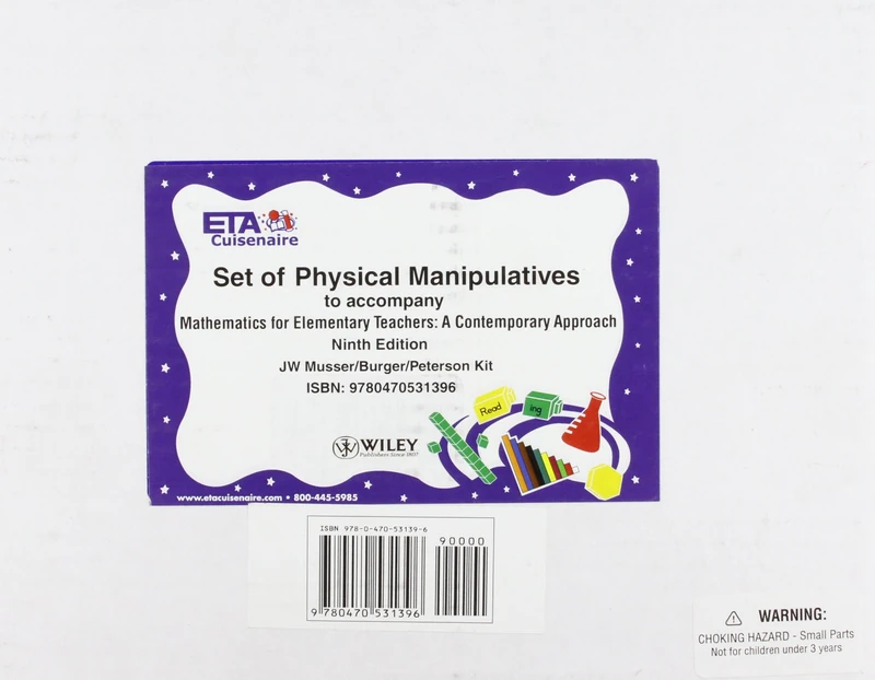 Physical Manipulatives to accompany Mathematics for Elementary Teachers: A Contemporary Approach