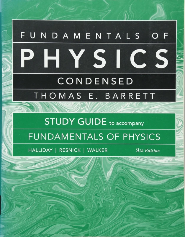 Student Study Guide for Fundamentals of Physics