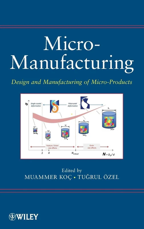 Micro-Manufacturing: Design and Manufacturing of Micro-Products