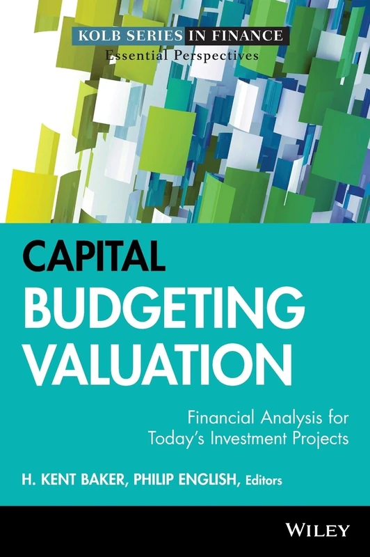 Capital Budgeting Valuation: Financial Analysis for Today's Investment Projects: 13 (Robert W. Kolb Series)