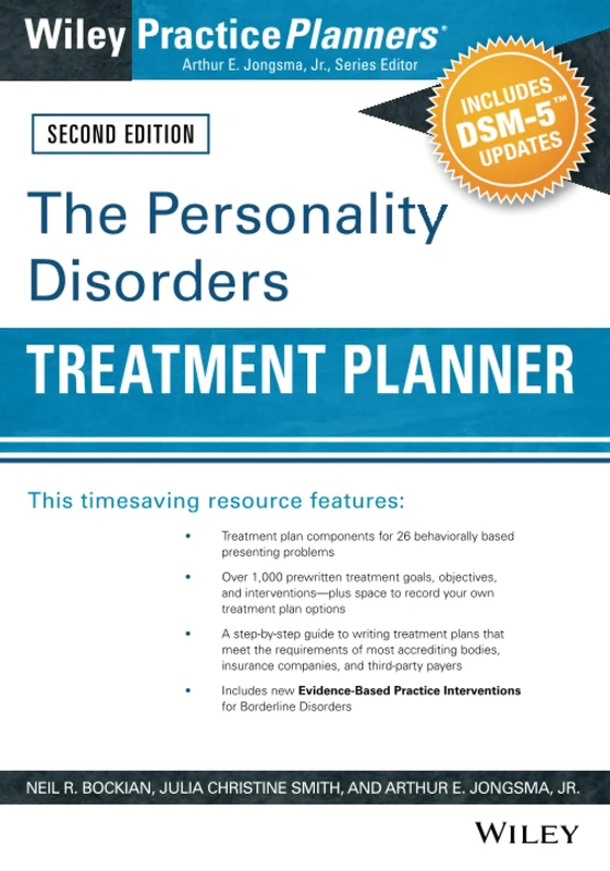 The Personality Disorders Treatment Planner: Includes DSM-5 Updates: 280 (PracticePlanners)